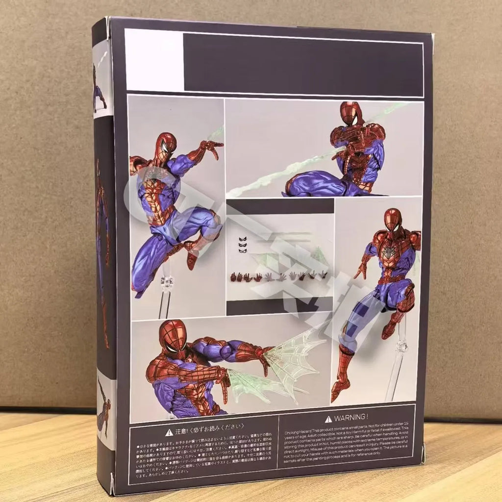 New Ct Toys Spiderman Figure Amazing Yamaguchi Spider-Man 2.0 Agent Anti Venom Mafex Shf Anime Action Figure Figurine Gifts Toys