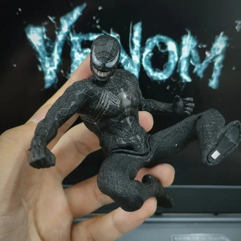 2026 Brand New Original SAWTOOTH TOYS X 6in Studio STM-20251 1/12 Venom Symbiotic Variant Double Headed Carving Full Set Toy