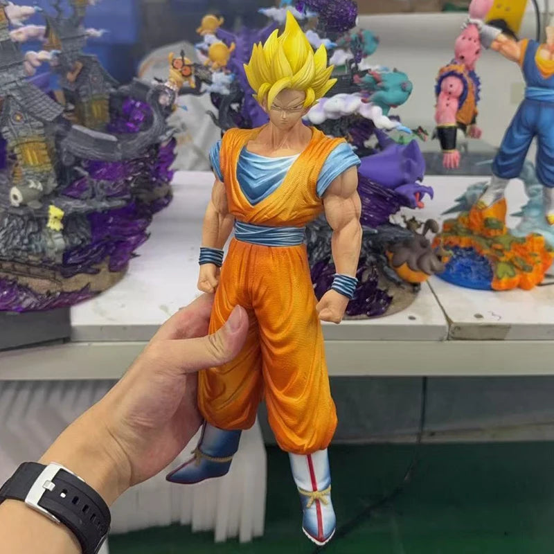 Hot  Goku Figures Dragon Ball Figura Manga Dbz Figurine Gk Statue Model Doll Collectible Anime Toys Boys Gifts