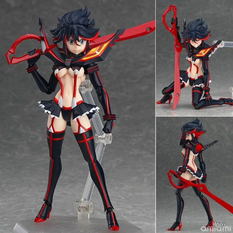 Max Factory Genuine Figma Series KILL La KILL Anime Model Toys Matoi Ryuuko and Kiryuuin Satsuki Finished Product Movable Model