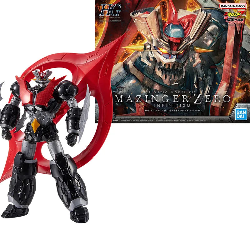 24 Hours Delivery Bandai Anime HG MAZINGER Z GENDIZER GETTER KOTETSU JEEG MAZINKAISER Original Model Toy Action Figure Gift