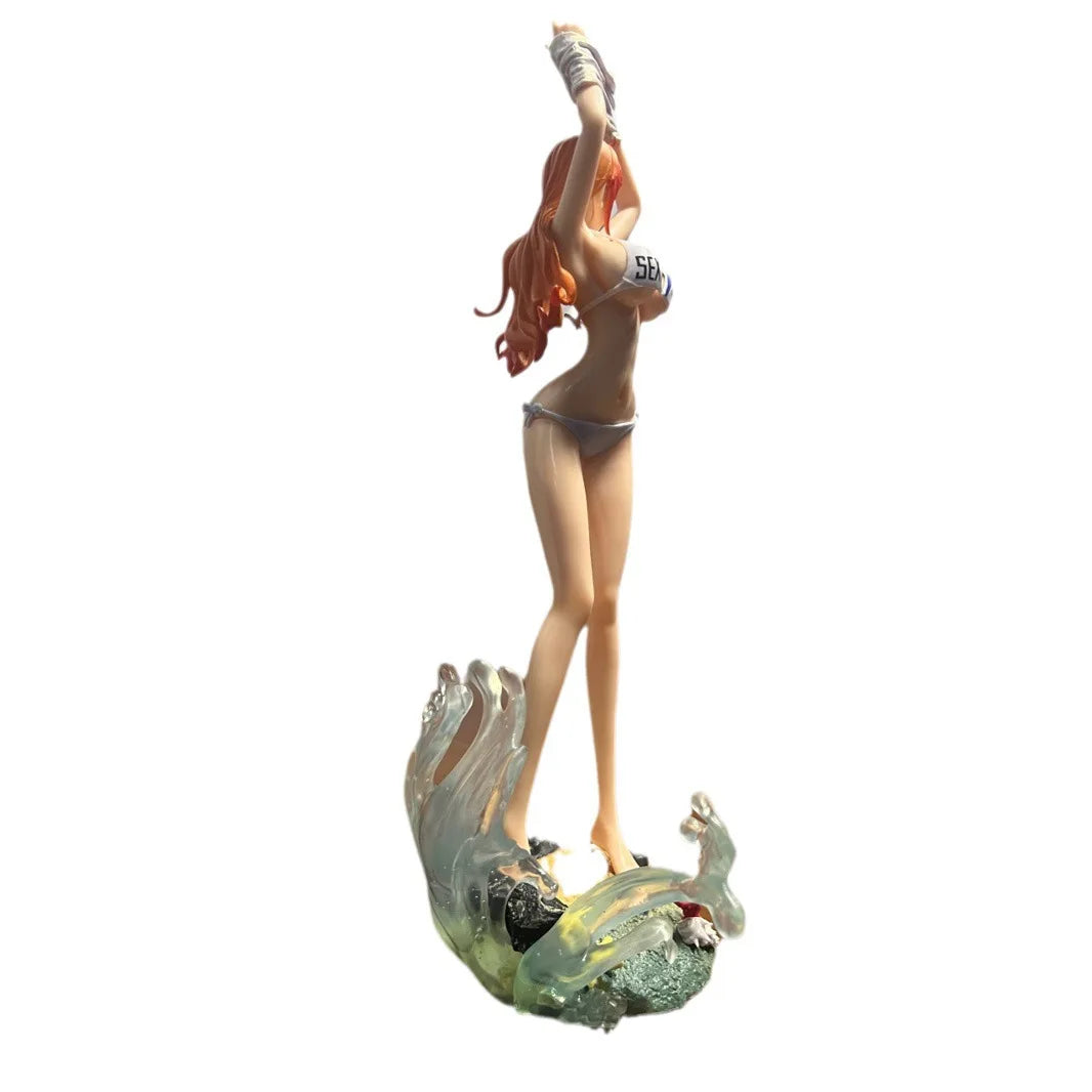 25CM One Piece Nami Anime Figure Thief Cat Nami Figurine Pvc Statue Model Dolls Collectible Ornament Gifts