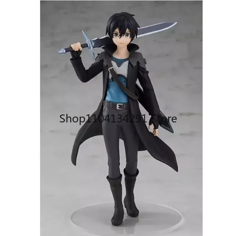 GSC POP UP PARADE Original Sword Art Online Anime Figure Kirito Action Figure Toys for Boys Girls Kids Children Birthday Gifts