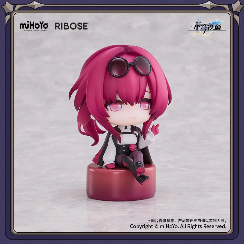 IN STOCK RIBOSE Honkai Star Rail Jimee's Parlor Series Q Figure Set SilverWolf DanHeng Kafka Blade Fast Shipping