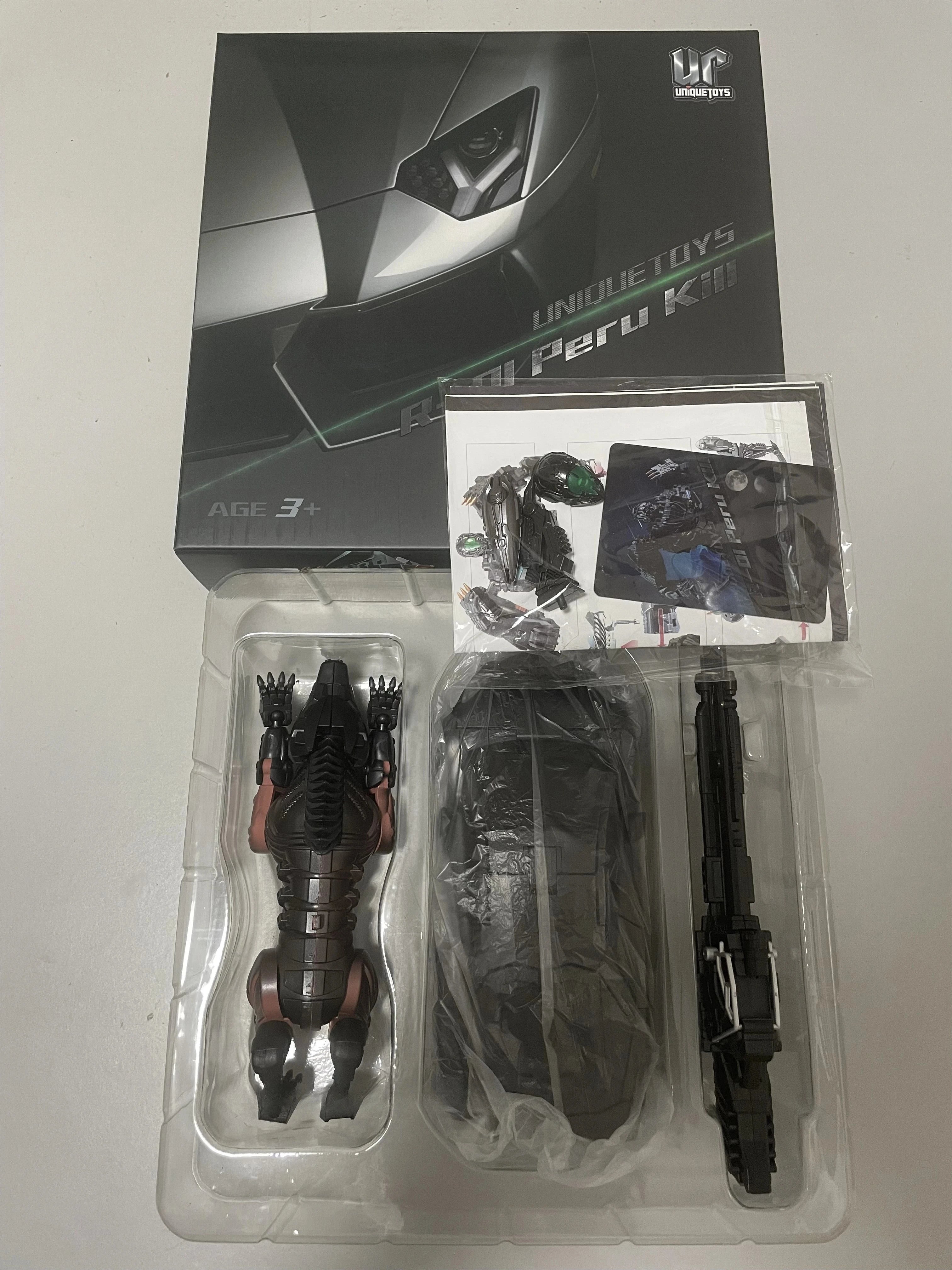 [In Stock 2.0] Original UniqueToys Transformation UT R-01 R01 Lockdown Y-05 Peru Kill Movie 4 Alloy Action Figure Robot Toys