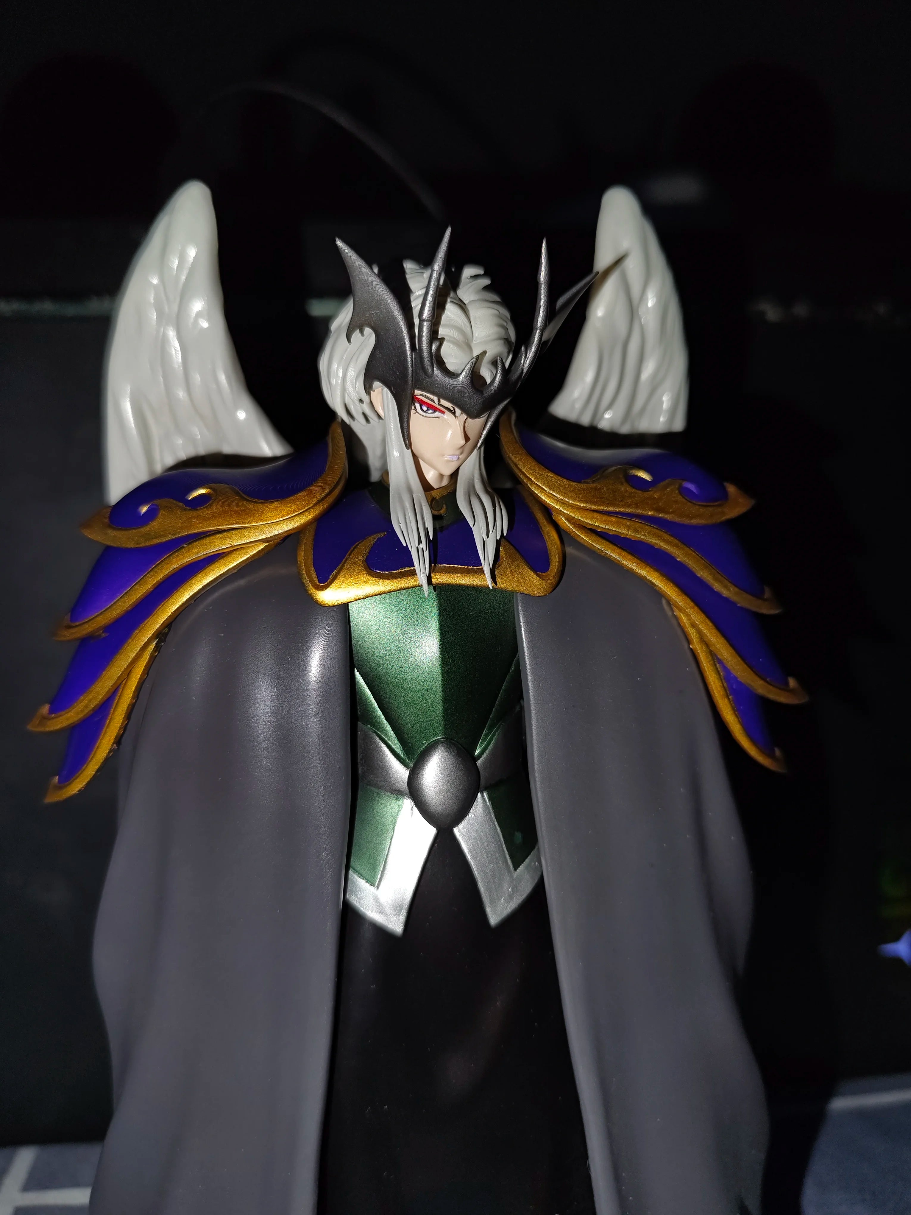 Saint Seiya Movie: Final Holy War - Fallen Angel Lucifer & Power Angel Erigor Resin Statue Collection Model