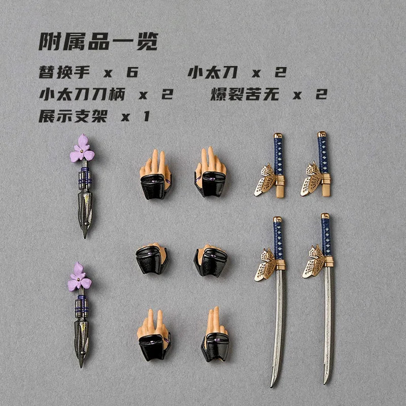 【In Stock】 KAIYODO Revoltech AMAZING YAMAGUCHI Ninja Gaiden Ayane Action Figure Model Toy