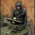 Sowjetische Panzerbesatzung im Maßstab 1:35, Resin-Modellfigur, Militärthema Zweiter Weltkrieg, Bausatz unmontiert und unbemalt