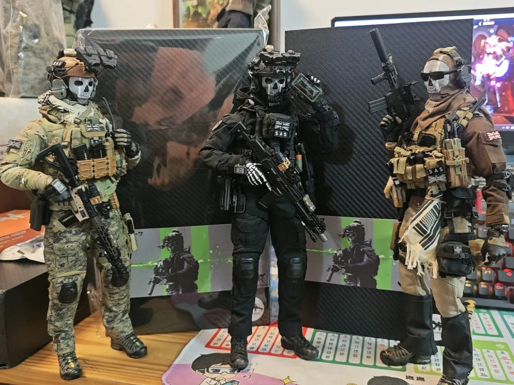 TYCTOYS Original Easy&Simple 1/6 Scale GA1010S GA1010R BRAVO 0-7 Night Battle Ghost Desert Ghost Action Figure Model Toy Present