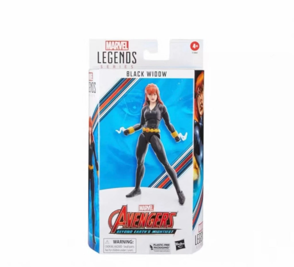 Original Hasbro Marvel Legends Series BLACK WIDOW Anime Figure Toy Collection Model
