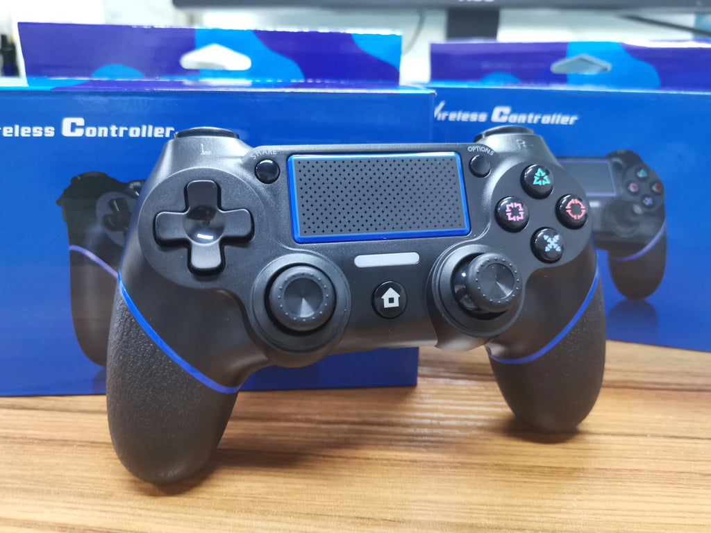 Gamepad For PS4 Controller, Wireless Bluetooth Controller, Six-axis Double Vibration Controller, For PS4/PC Wireless Gamepad