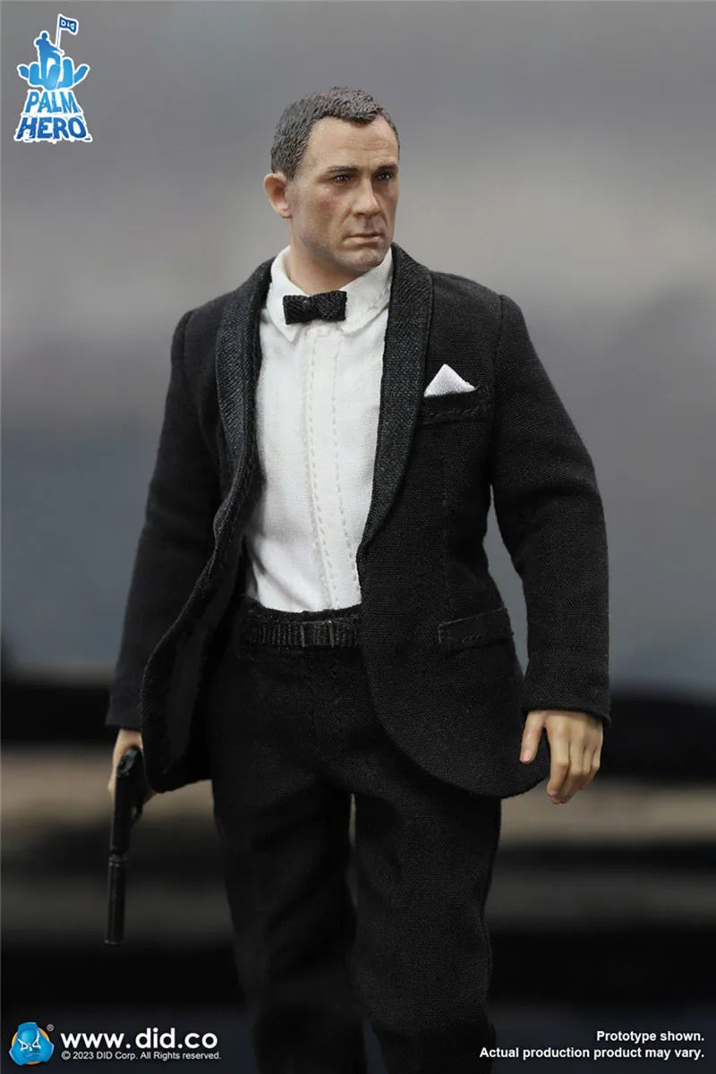 DID XT80018 1/12 Scale MI6 Agent Jack Action Figure Suit Ver. Palm Hero Male Soldier Action Figure Full Set Collectible Model
