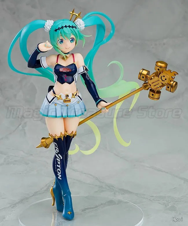 【MT】Original Max Factory Hatsune Miku Racing 2018 Summer Ver 1/7 Scale Figure Toys Collection Model Ornament