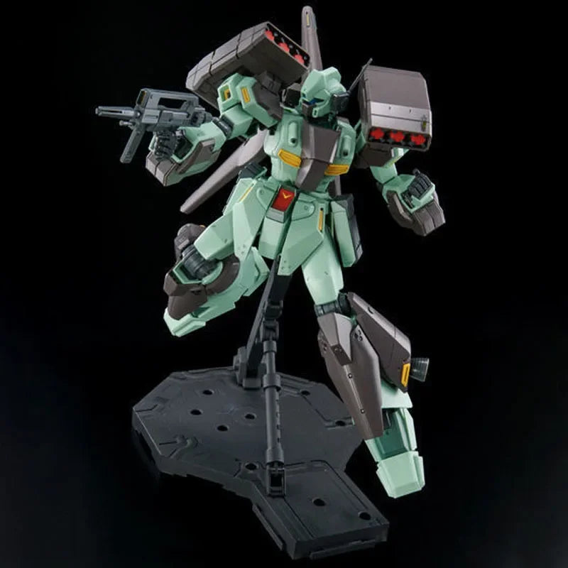 Bandai Genuine GUNDAM  MG Stark Jegan RGM-89S 1/100 Anime Action Figure Assembly Model Toys Collectible Model Ornaments Gifts