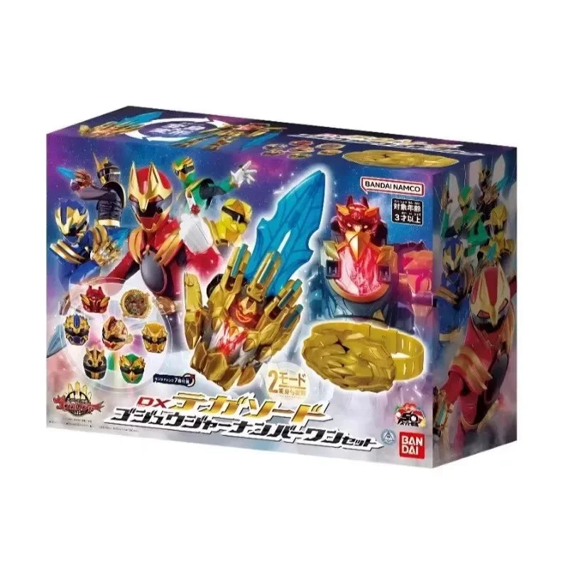 In Stock DX No.1 Sentai Gozyuger Double-Handed Sword Swear Action Figure Set with Dragon Emperor Final Robot Fusion Toy for Kids
