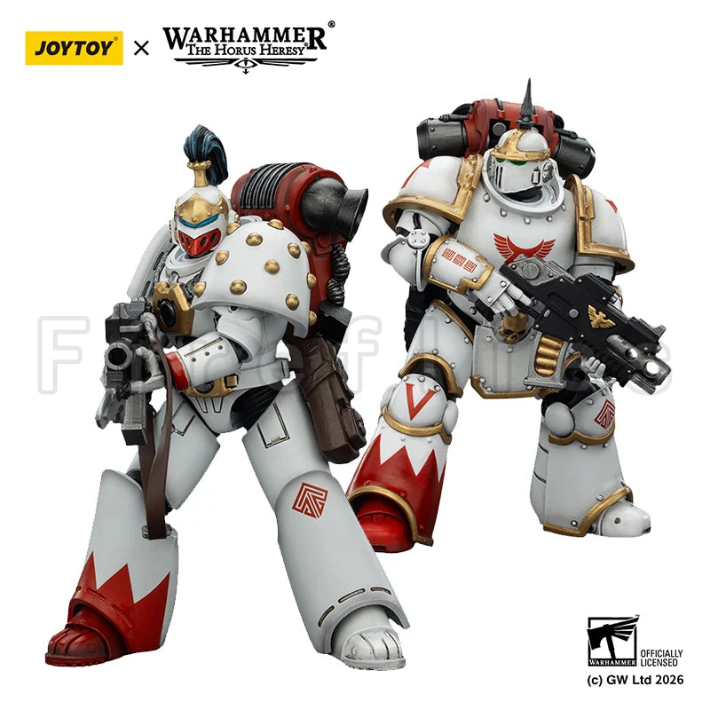 [Pre-Order]1/18 JOYTOY Action Figure The Horus Heresy White Scars MKIll MKVI Tactical Legionary Anime Model Toy