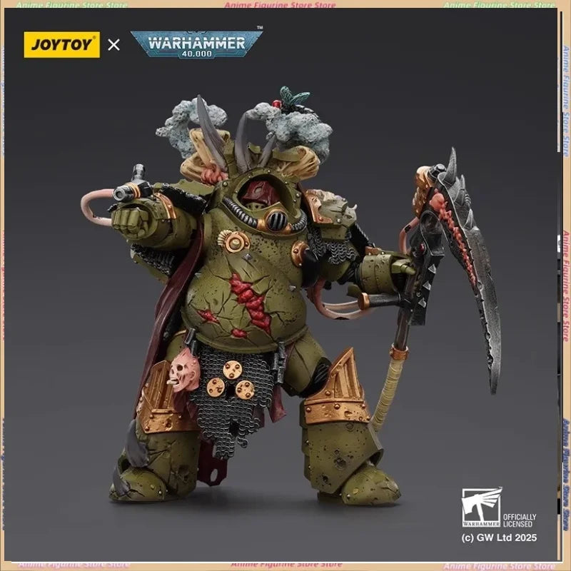 In stock  JOYTOY Dark Source Warhammer 40K Death Guard Lord of Decay Terminator & Death Shroud Terminator