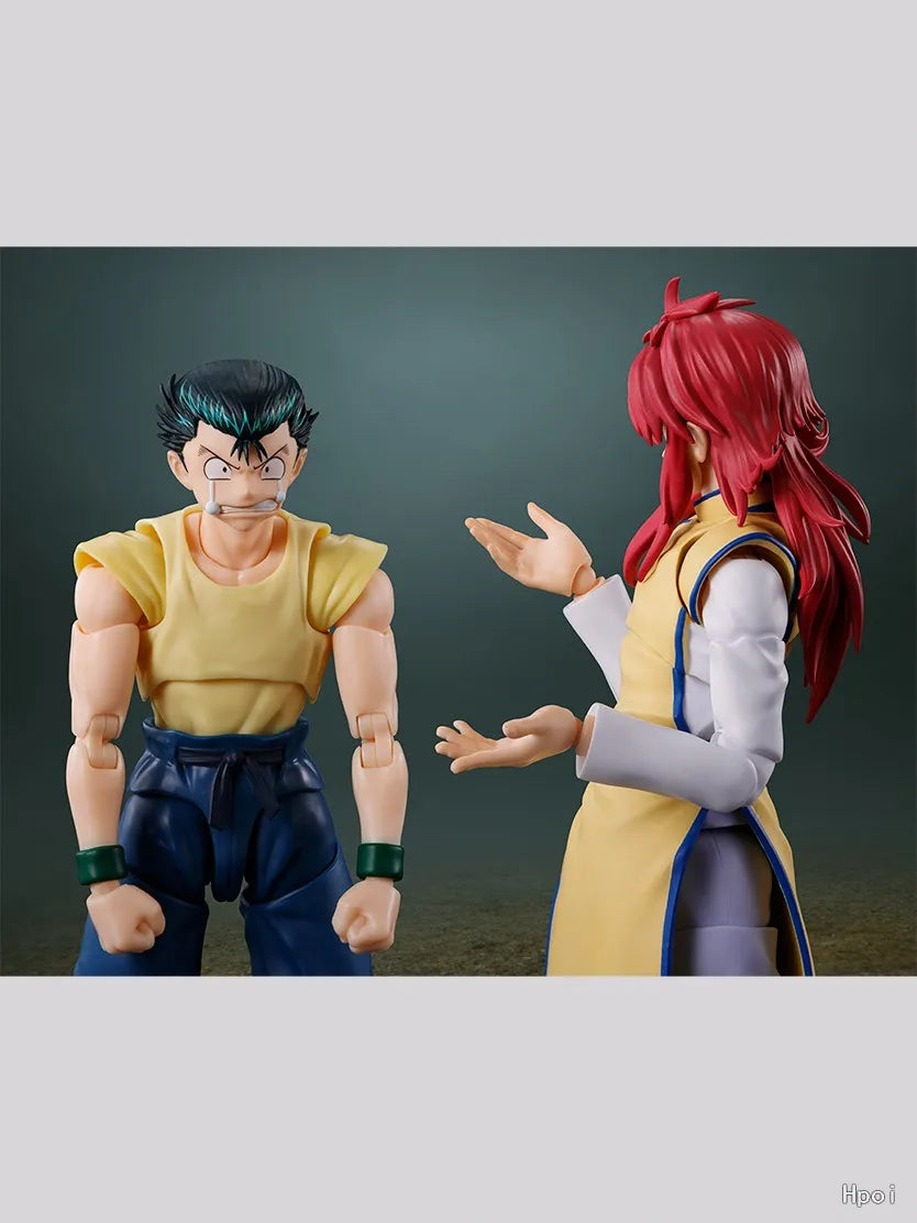 BANDAI  S.H.Figuarts Yu Yu Hakusho Kurama Original Action Figure Collectible Model Gift Authentic  Figure Model
