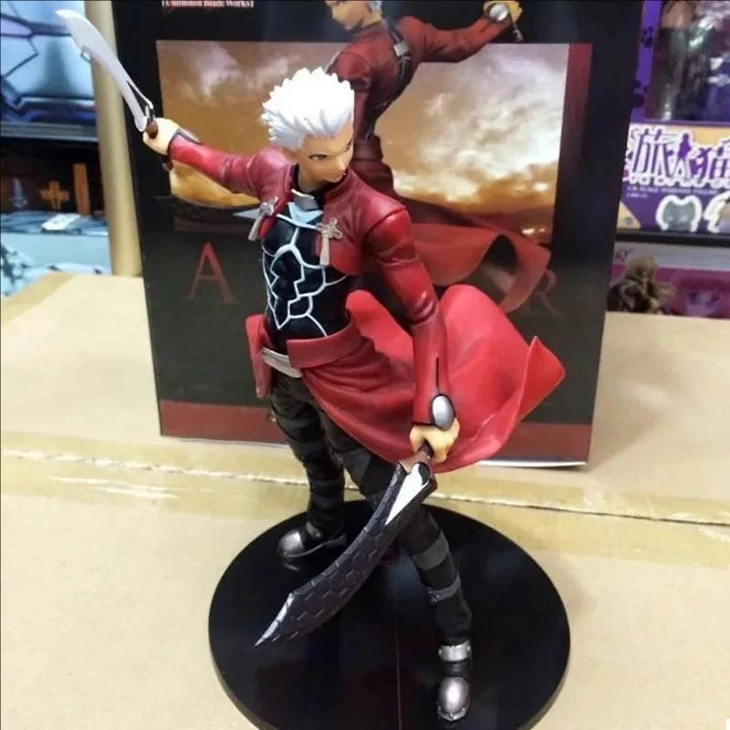 Fate/Stay Night UBW Archer 25 cm 1/8 Maßstab ALTAiR Japanische Anime PVC Actionfigur Sammlermodell Spielzeug für Kinder und Fans