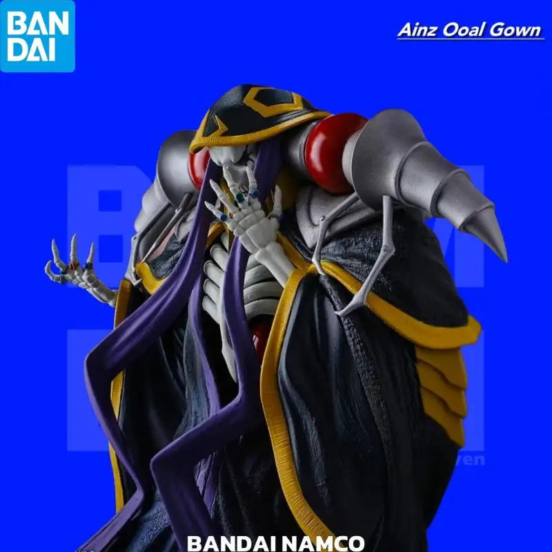 Genuine BANDAI NAMCO OVERLORD Ainz Ooal Gown PVC Figure in stock Collector Figurine Toys Desktop ornament New and unopened doll