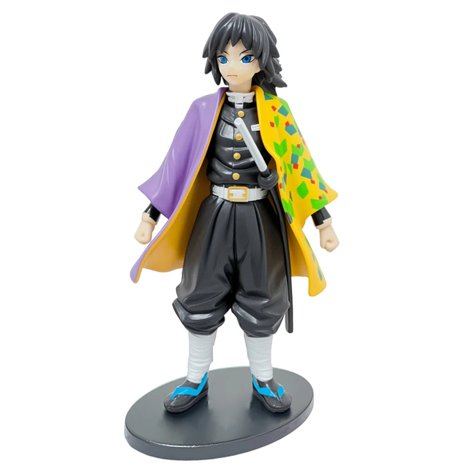 Ghost Slayer Anime Character Zaomen Tanjiro You Bean My Wife Shanyi Handmade PVC Model Anime Peripheral Ornament Birthday Gift