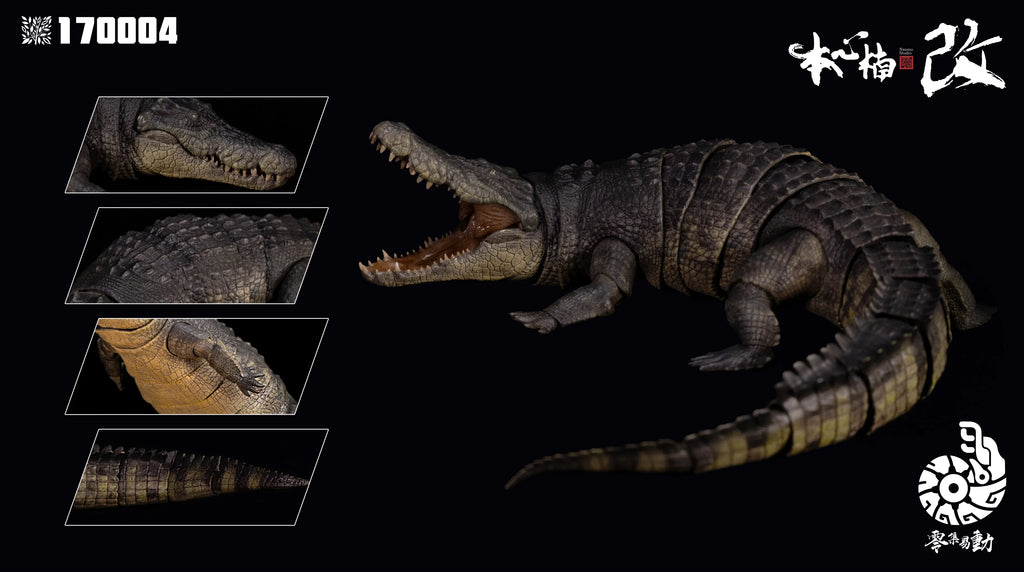 In Stock New Nanmu Studio The Omen King & Lord Of Blood Estuarine Crocodile  Action Figure Statue Collectible Model Toys Gifts