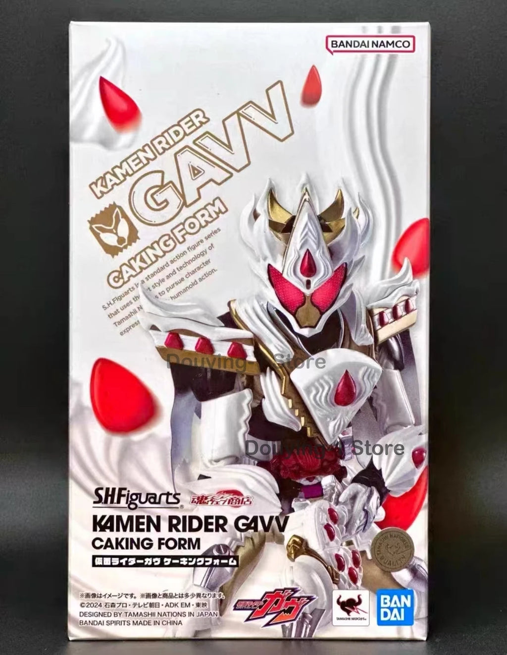 In Stock Bandai SHF KAMEN RIDER GAVV Caking Form Anime Action Collection Figures Model Toys PVC Gift