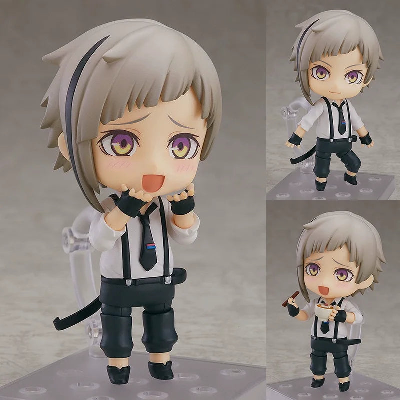 10CM Q-version Bungo Stray Dogs Nendoroid KO Articulated Action Figures Model Kit Desktop Ornament Collectible Toys Statue Gift