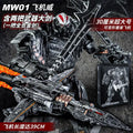 30cm Megatron MW01 Transformable Toy Galvatron The Last Knight Alloy Plane Action Figure Collection Model Ornament Toy Kids Gift