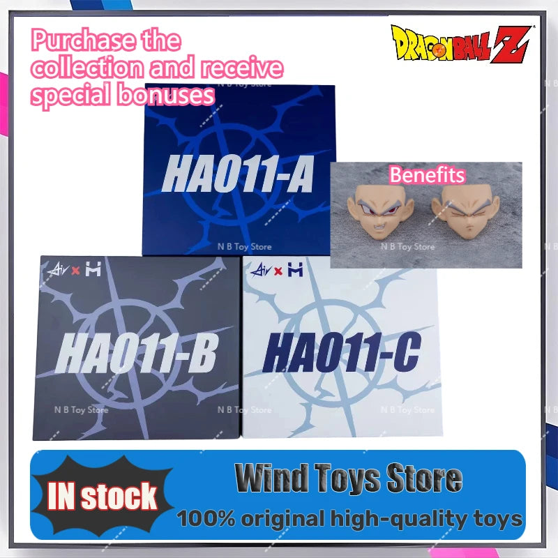 24-hour Shipping Original HA HM AIR Studio Dragon Ball HA011 A B C Beast Gohan Adapt To Gohan 1/12 Action Figure Collect Gifts