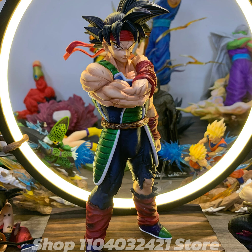 24cm/9.44in Anime Dragon Ball Z Bardock Figure DBZ Burdock Action Figure Collection Statue Toy Gift