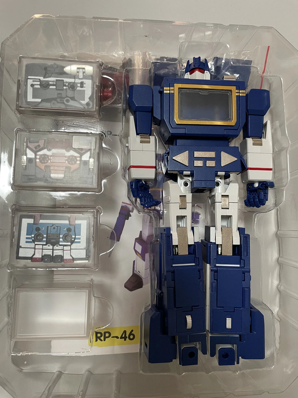 2.0 See in Stock RP-46 RP46 Astroin Thomas Triple Cambiators Grande Ko   Action Figure