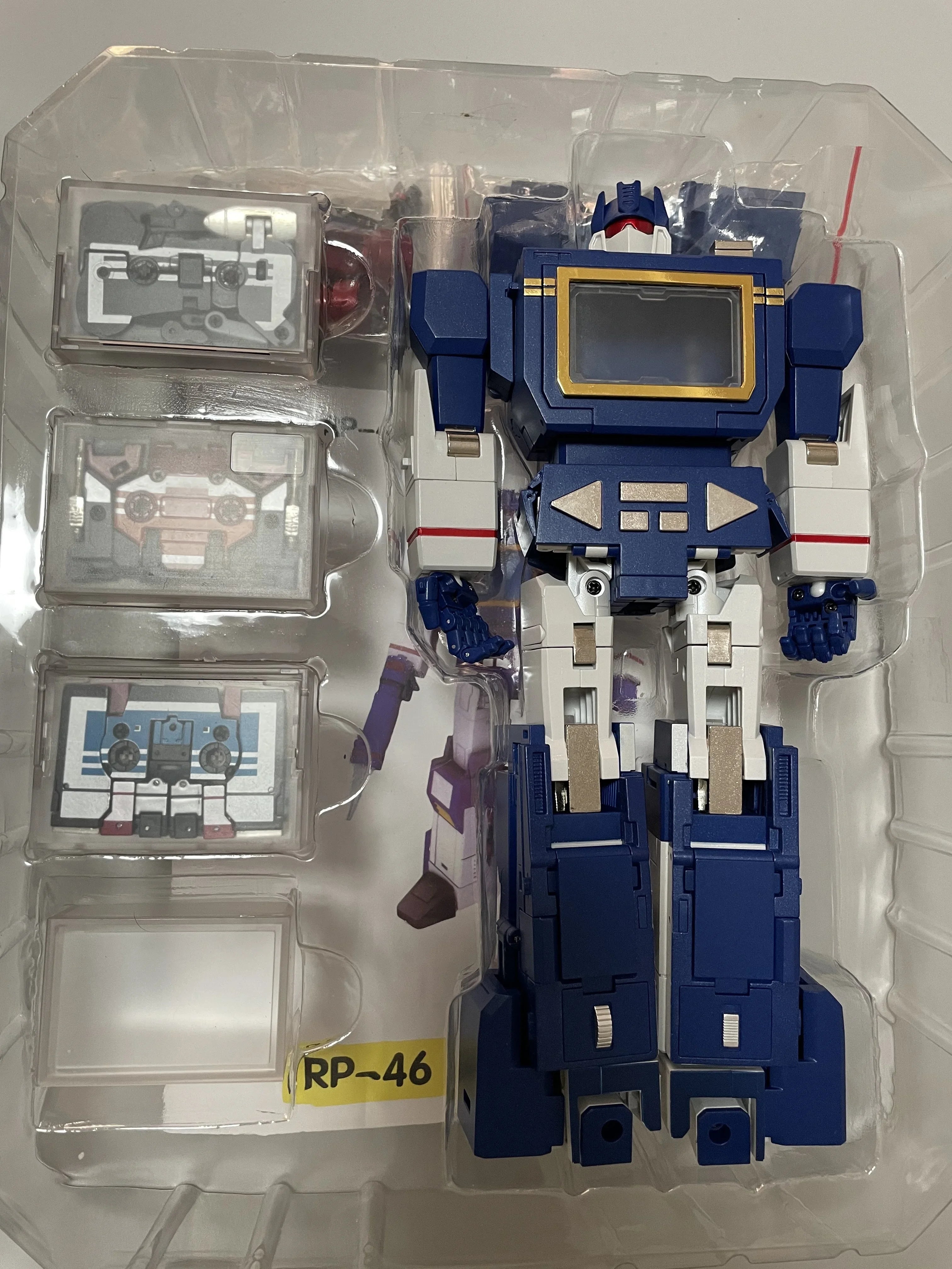2.0 See in Stock RP-46 RP46 Astroin Thomas Triple Cambiators Grande Ko   Action Figure