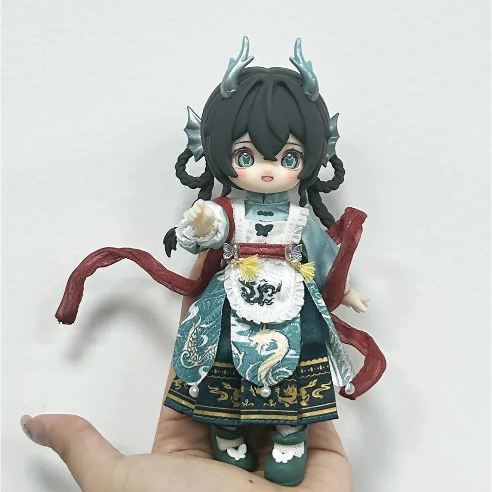 Original NAGI 4 Austausch Die Untrammed Traveler Serie Ob11 1/12 Bjd Blind Box Gelenk Mobilität Nette Anime Action Figur Spielzeug