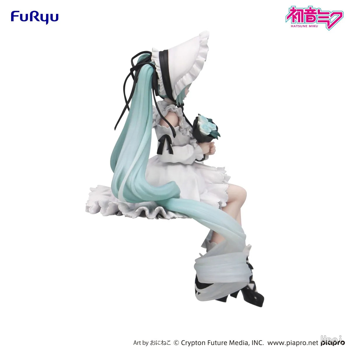 Original Genuine Model FuRyu Noodle Stopper Hatsune Miku 15cm Vintage Doll Figure Anime Figurine Boys Pvc Toys Christmas Gifts