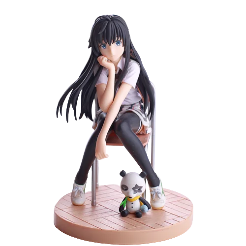 14CM Anime Figure My Teen Romantic Comedy Yukinoshita Yukino Figure Model Dolls Toy Gift Collect Boxed Ornaments PVC Material