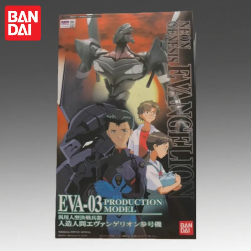 In Stock Bandai Original Banpresto New Century Evangelion Evangelion 03 Action Figure Model Doll Brand New Boxed Ornaments