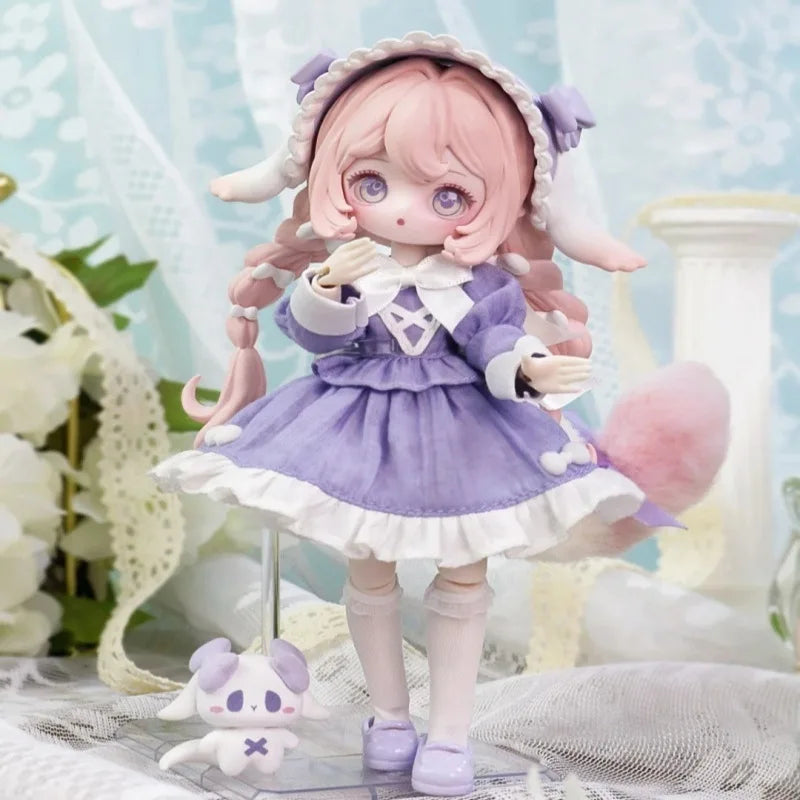 Original Echte Lulu Geist Wort 12 Punkte Bjd / Trendy Blind Box Spielzeug Action Figur Ornamente Spielzeug Puppe Figur Geburtstag Geschenk
