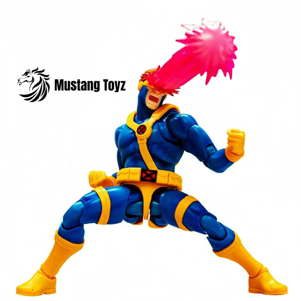 Mustang Toyz Figure 1/12 Cyclops Scott Summers X-Men Figures Figurine Pvc Colletion Statue Desk Decoration Model Doll Toys Gifts