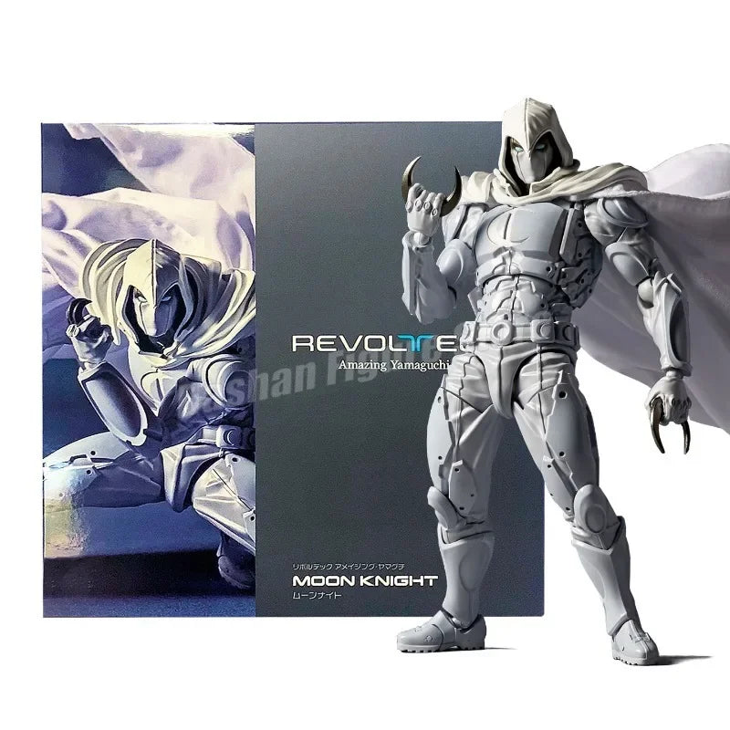 Revoltech Winter Soldier Action Figure Amazing Yamaguchi Captain America White Wolf Figures PVC Movable Collectible Model Toys