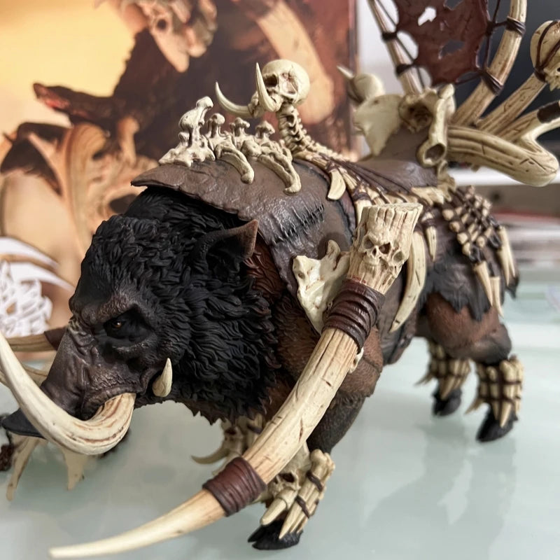 D20 Studio 1/12 Scale Collection Figure Boar Bone Spurs Ancient Animals Fit 6-7 Inch Action Figure Doll Mount Model Removable
