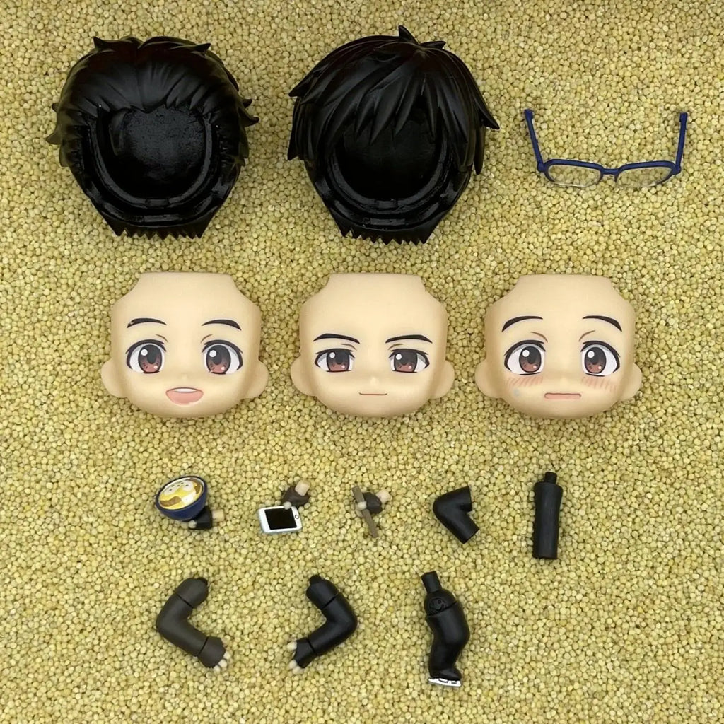 xiongmaohuoguo GSC Clay Man Face doll face hair doll accessories