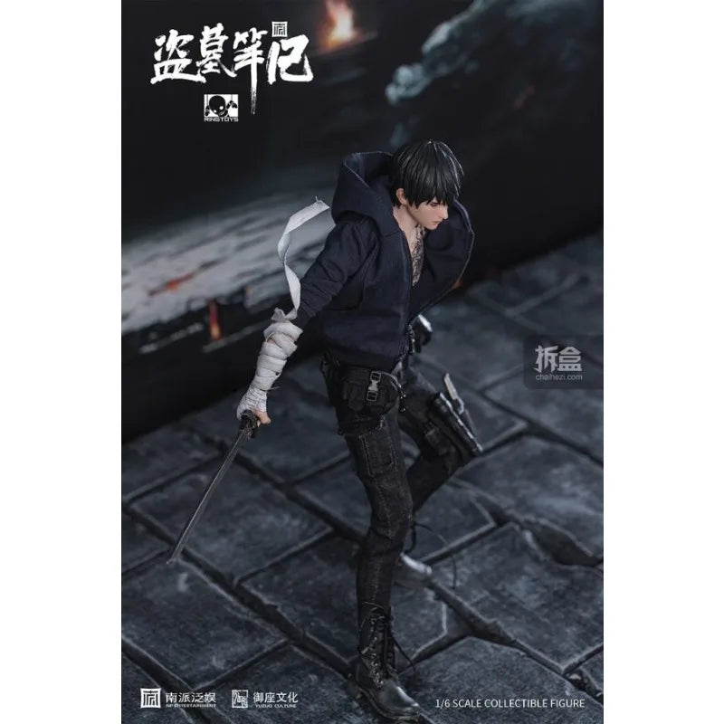 RINGTOYS Original 1/6 Grave Robbing Notes Zhang Qiling Movable Doll 12 Inch Finished Model Movable Joint ModelCollectionornament