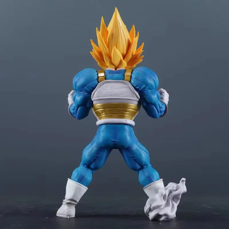 Dragon Ball Z Anime-Figur, 25 cm, Majin Practice Vegeta, PVC-Actionfigur, Sammlermodell, Spielzeug für Dekorationen und Geschenke