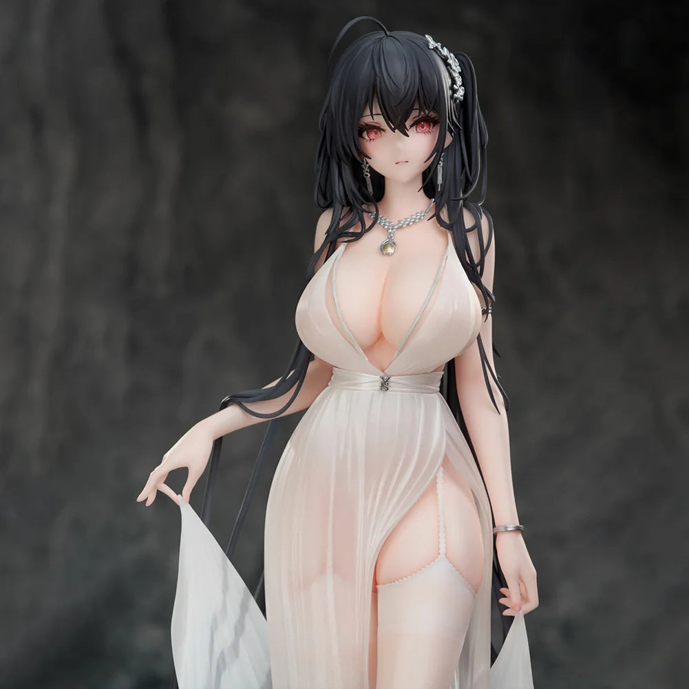 Anime-Figur IJN Taiho im weißen Kleid, Actionfigur IJN Taiho mit Blumenhochzeit, PVC-Modell, Spielzeug, Sammlerfigur, Geschenk