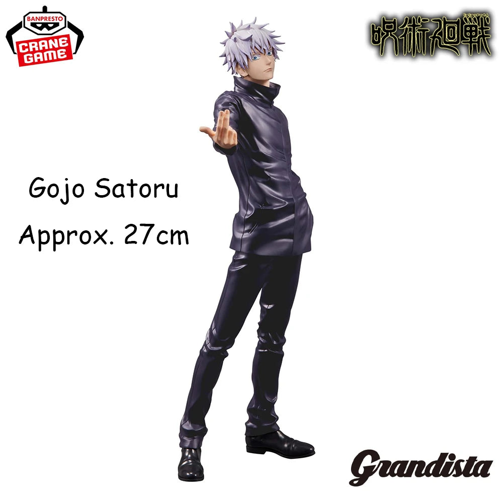 Original BANDAI BANPRESTO Grandista Jujutsu Kaisen Gojo Satoru Itadori Yuji Anime Figure Action Figurine Boxed Model Toys Gifts