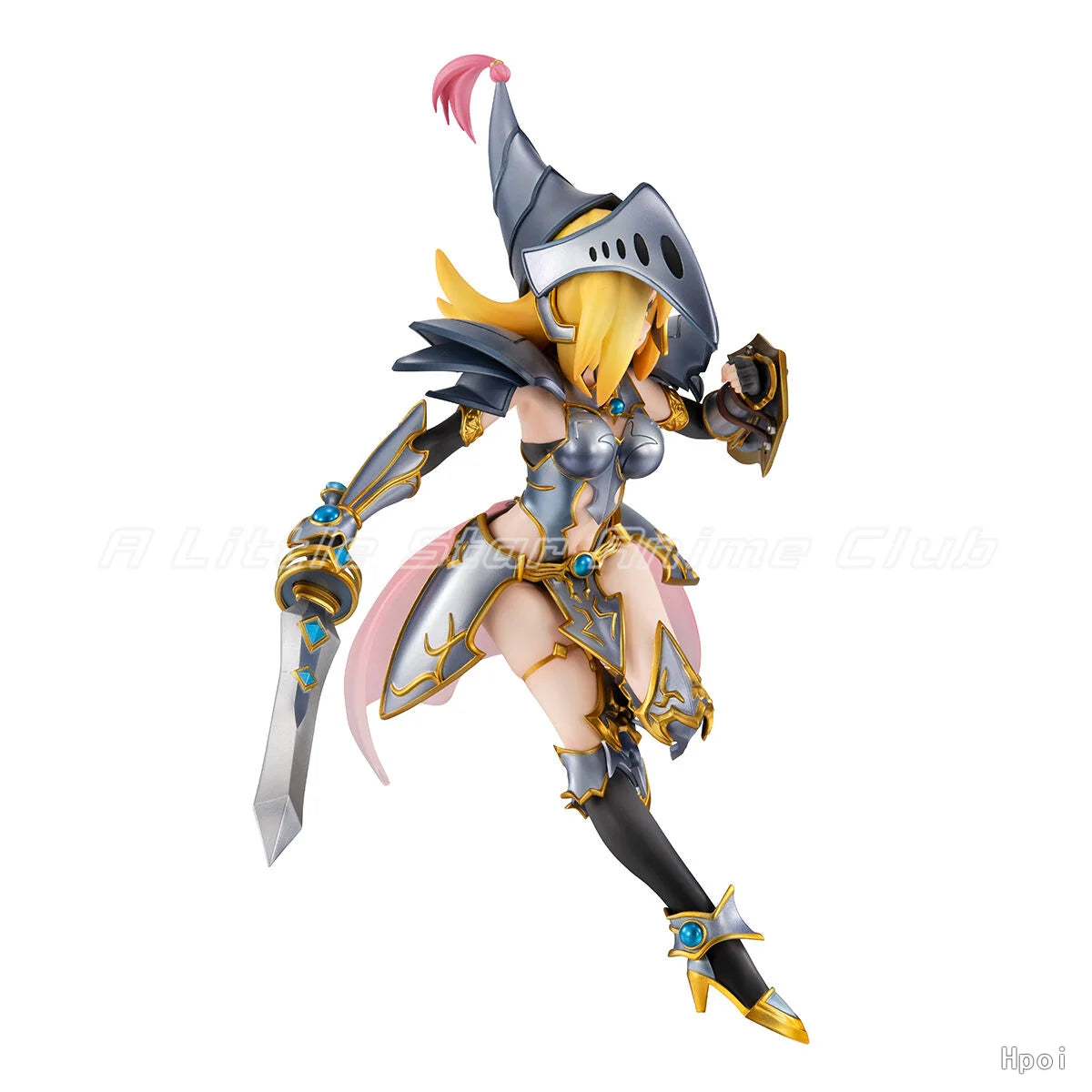 【Pre Sale】MegaHouse A.W.M Yu-Gi-Oh! Duel Monsters Dark Magician Girl Dragon Knight Anime Figure Toy Gift