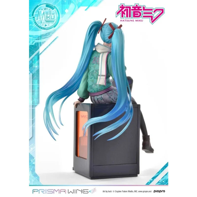 Prisma Wing Original Genuine Piapro Characters Hatsune Miku PWPCL-01P 1/7 Prime 1 Studio Art By Lack 19cm Model Toy Figures Gift