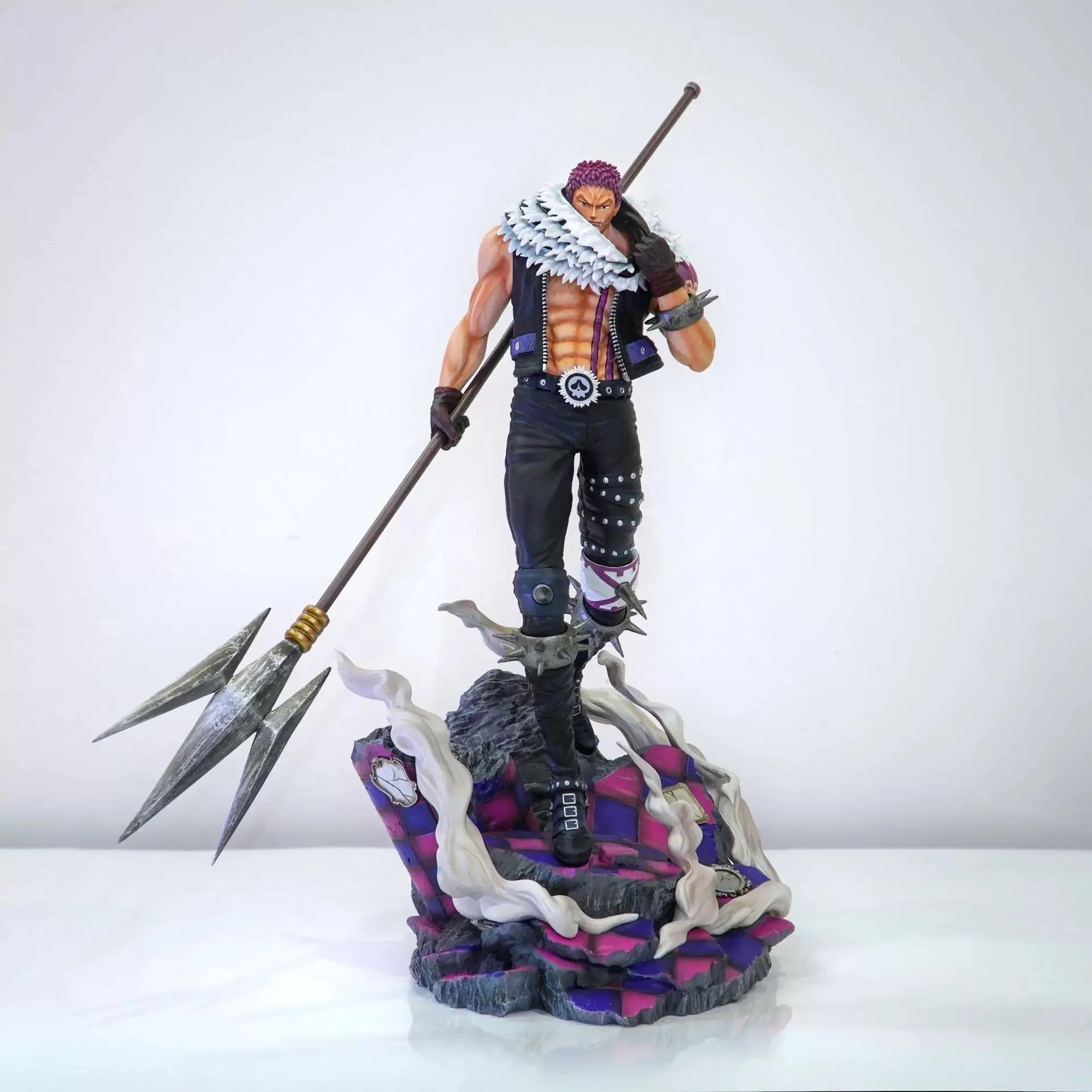 One Piece Аниме Фигурка Шарлот Катакури Крал на художника Шарлот Катакури Статуя Модел Колекция Декорация Играчка Подарък