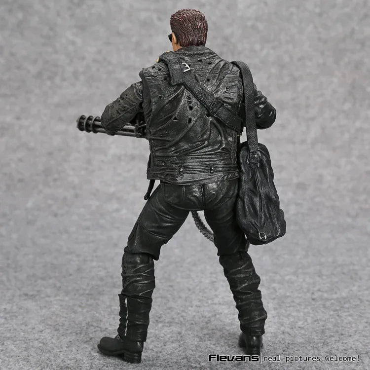 NECA Терминатор 2: Денят на страшния съд T-800 Арнолд Шварценегер PVC екшън фигурка колекционерски модел играчка 7" 18см